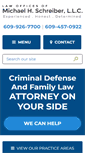 Mobile Screenshot of michaelschreiberlaw.com